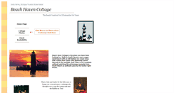Desktop Screenshot of beachhavencottage.com